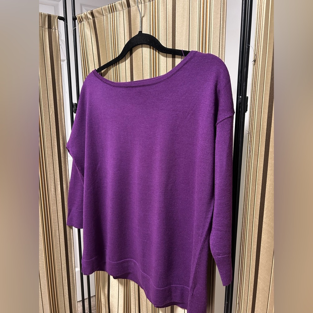 NWT Imperial purple sweater